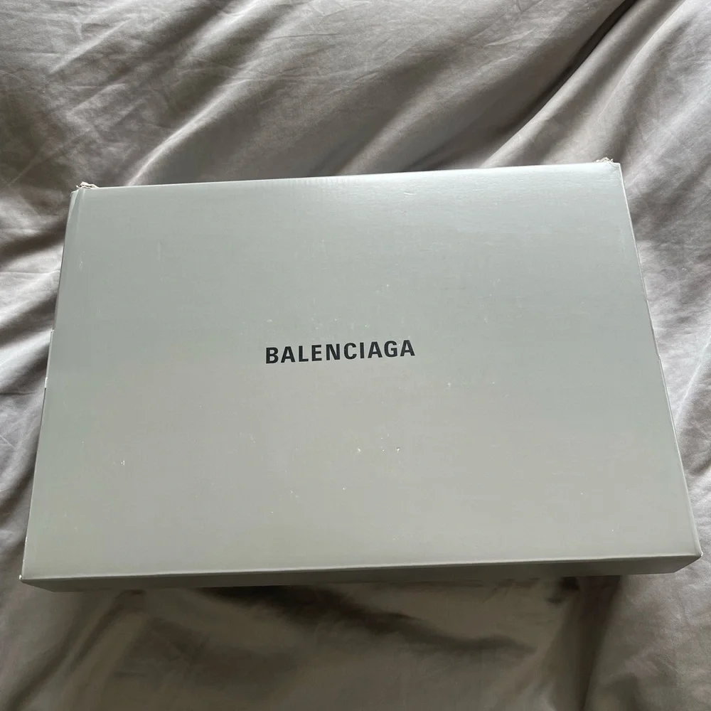 Men Balenciaga Track Sneaker Black/Black Clear size 42 (9) - Picture 12 of 12